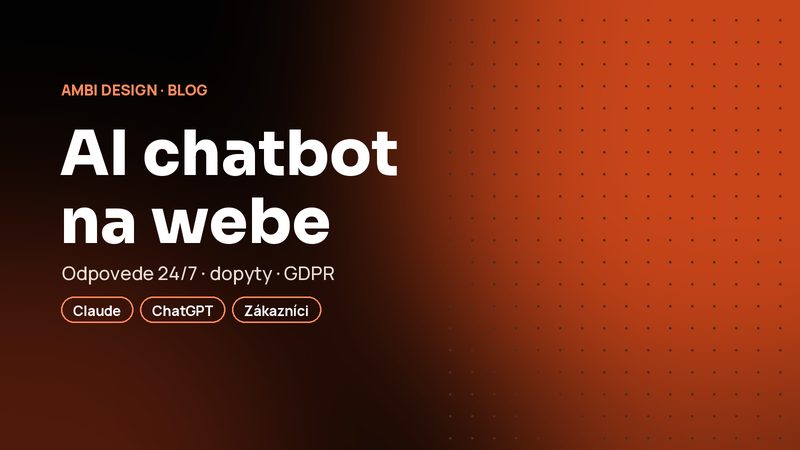 AI chatbot na webe: oplatí sa malej firme?
