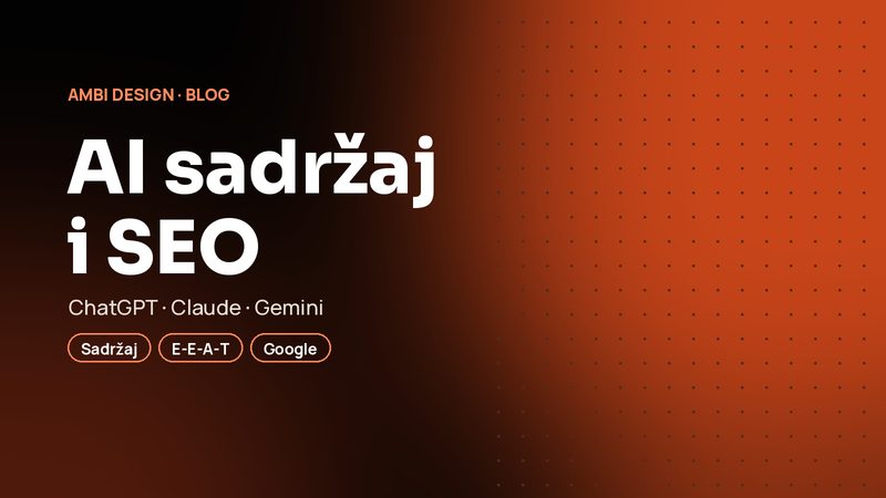 AI alati za pravljenje sadržaja: pomažu li ili štete vašem SEO-u?