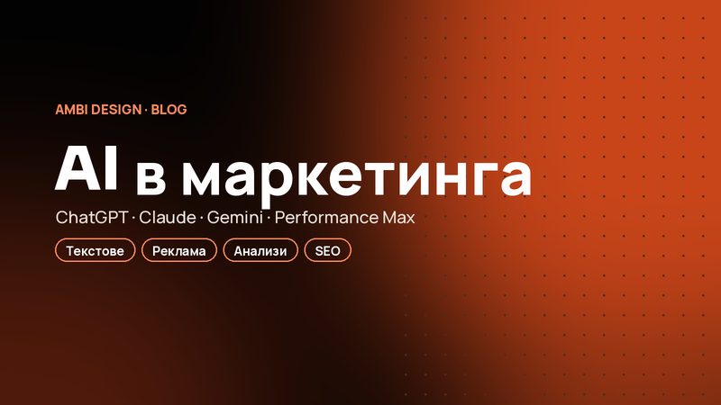 AI в маркетинга на малката фирма: 7 начина да спестите време и да спечелите повече клиенти