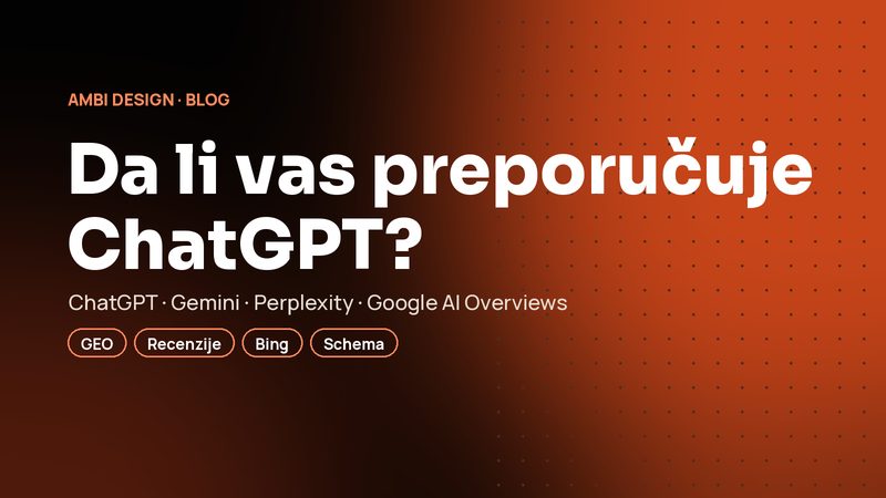 Kako da vas preporuče ChatGPT, Gemini i Perplexity: vodič za male firme