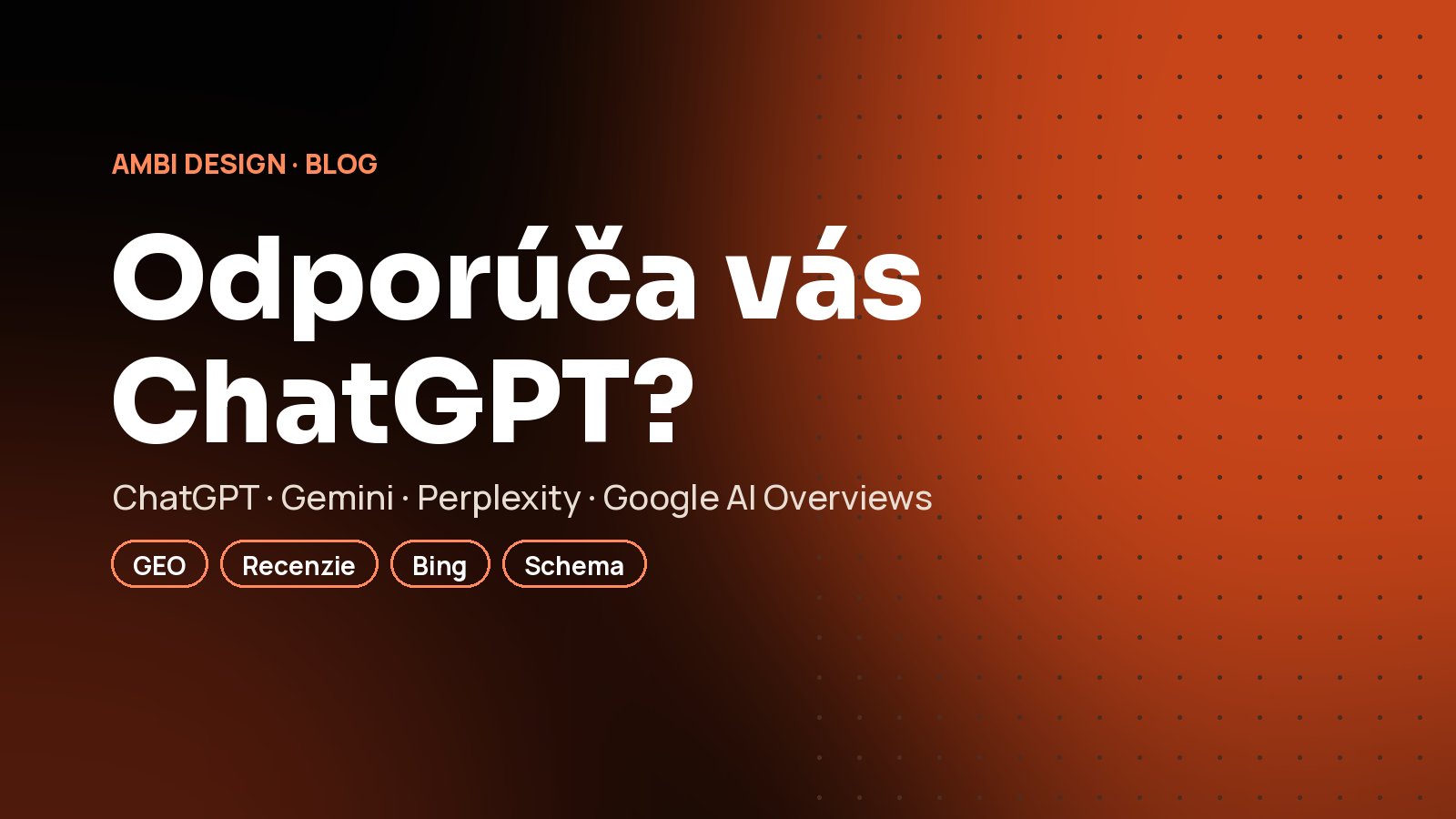 Ako sa dostať do odpovedí ChatGPT, Gemini a Perplexity: návod pre malé firmy