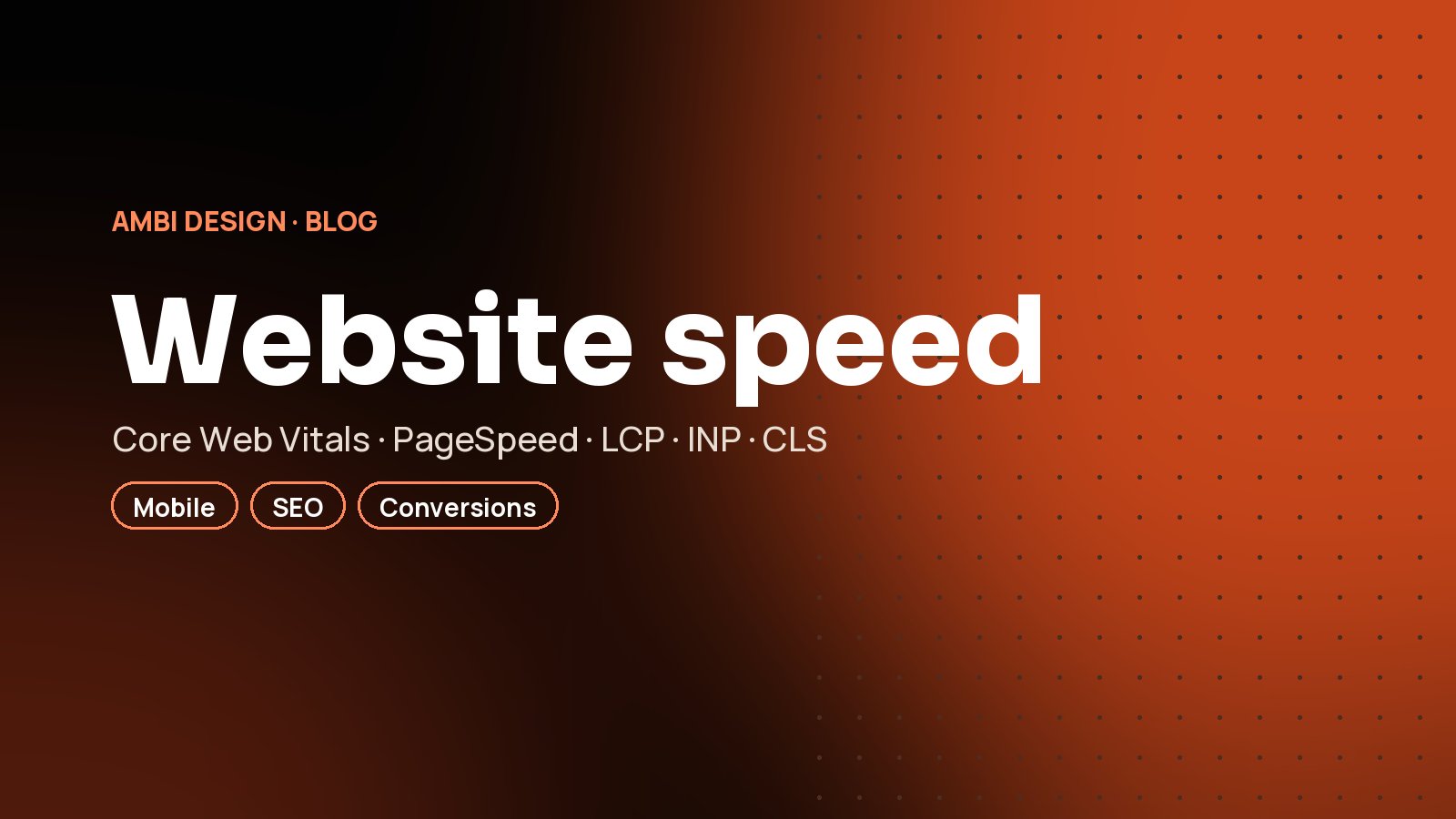 Website Speed and Core Web Vitals: How Many Customers a Slow Website Costs You