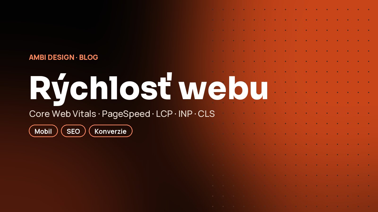 Rýchlosť webu a Core Web Vitals: koľko zákazníkov vás stojí pomalý web