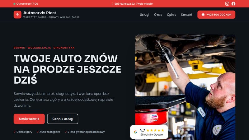 Autoservis Piest – Warsztat samochodowy i wulkanizacja