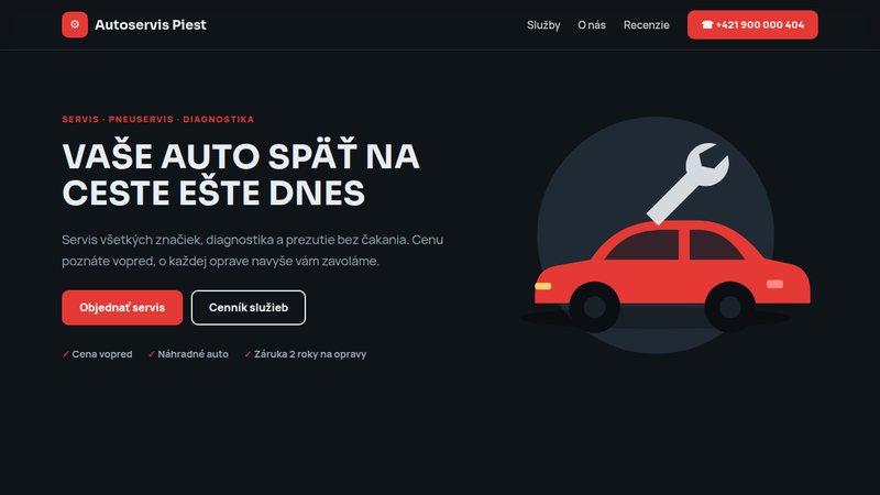 Autoservis Piest – Autoservis a pneuservis