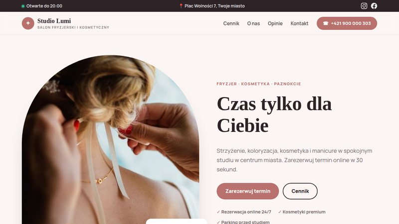 Studio Lumi – Salon fryzjerski i kosmetyczny